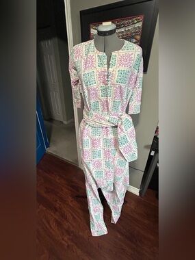 Gently Worn 3 Piece Tribal Dance Costume. Size Medium